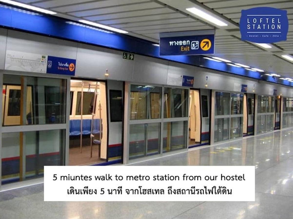 Loftel Station Hostel Bangkok Exterior photo